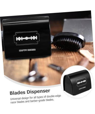 Skisuno 2-Stage Blade Storage Box | Disposable Razor & Salon Blade Dispenser for Men | Durable & Convenient Disposal Solution - Buy Online on GoSupps.com