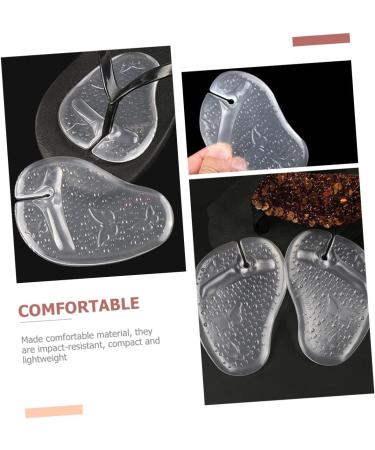 NOLITOY 3 Pairs Forefoot Slipper Pad - High Heel Liner Inserts & Grip Pads | Clear Toe Protectors & Gel Pads for Sandals & High Heels - Comfortable & Practical Shoe Protectors - Buy Online on GoSupps.com