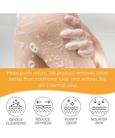  FUYOULILO Acidified Body Wash 2 Pieces Acidified Body Wash Moisturizing Acidified Body Wash For Men Women Body Odor Control (Orange 100ML) - Buy Online on GoSupps.com