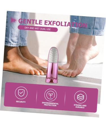 Housoutil Double-Sided Rubbing Board Foot File Stainless Spatula Foot Pedicure Kit Fingernail Clipper Foot Scrub Care Tool Sander Tool Hard Skin Remover Stainless Steel Blush Crusty - Buy Online on GoSupps.com