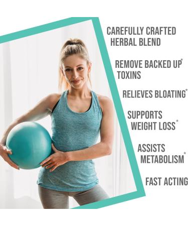 15-Day Colon Cleanse Detox for Weight Loss | Eliminate Toxins, Constipation & Bloating | Probiotics for Gut Health | Herbal Stool Softener - Buy Online on GoSupps.com