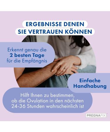 Pregnafix Ovulation & Pregnancy Test Kit | 5 Ovulation Strips + 1 Early Pregnancy Test | Accurate Results 6 Days Before Missed Period | Easy to Use - Buy Online on GoSupps.com