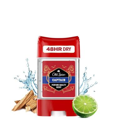 Old Spice Captain Antiperspirant Deodorant Stick for Men - 70ml | Long-Lasting Freshness | International Shipping Available - Buy Online on GoSupps.com