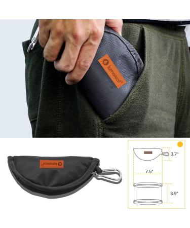 Buy Lumoleaf ReisenApf Portable Dog Water Bowl - 2L Foldable Pet Drinking Trinker - Easy Travel Solution for Dogs - Yellow - Buy Online on GoSupps.com