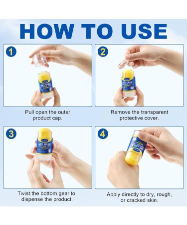 ITSDAWN Urea Cream 60 percent for feet 2 pieces - Buy Online on GoSupps.com