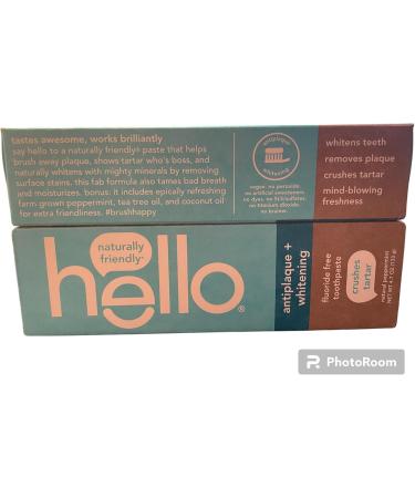 Pasta Dental Blanqueadora Antiplaca sin Fluor - Sabor a Menta | Paquete de 2 - Env o Internacional - Buy Online on GoSupps.com