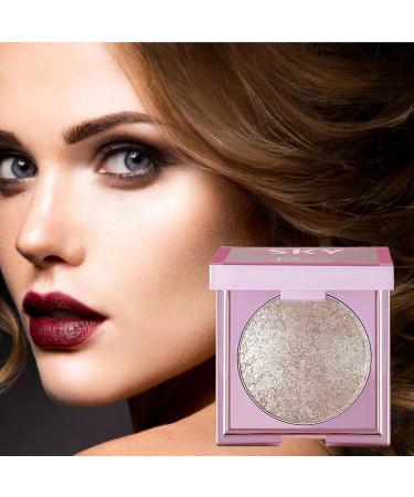 Highlighter Powder 8g Ultra Fine Girls Highlighting Makeup Powder Long Lasting Highlighting Cosmetics for Face Brow Lips Girls Makeup for All Skin Types - Buy Online on GoSupps.com