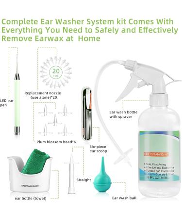 Electric Ear Wax Removal Kit - Safe & Easy Ear Cleaning for Adults & Kids - Buy Online on GoSupps.com