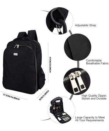 Barber Supplies Bag Organizer - Portable Clipper Case for Men - Stylish Hairstylist Backpack for Travel - Ideal Barber Tools Storage Solution - Buy Online on GoSupps.com