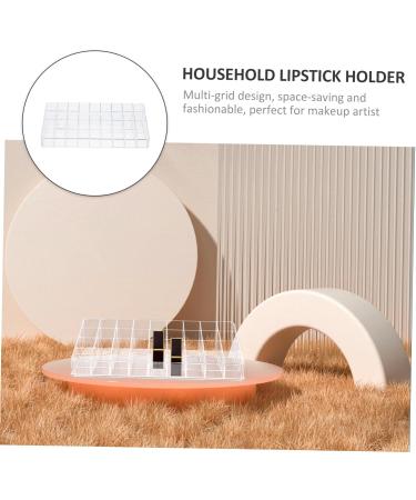  Ipetboom Ipetboom Lipstick Holder with 36 Compartments for Makeup Delicate Desktop Lipstick Stand - Buy Online on GoSupps.com