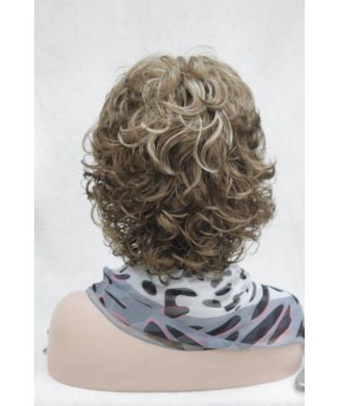 Lydell Kunsthaar Wig - Short Corrugated Style in Brown Black Blonde & Golden Brown #12TT26 | International Shipping Available - Buy Online on GoSupps.com