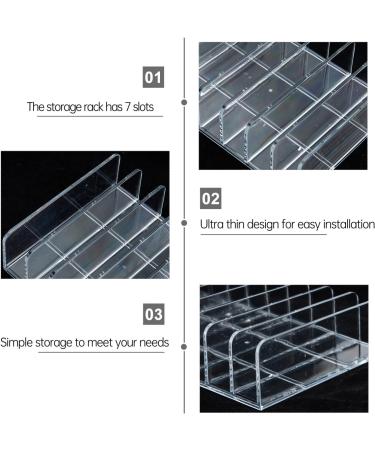 LALAFINA Makeup Organizer Drawer Organizer Portable Clear Practical Makeup Beauty Organizer Eyeshadow Palettes Organizer Vanity Organizer Eyeshadow Holder Makeup Organizer Drawers Transparent 17x12.5cm - Buy Online on GoSupps.com
