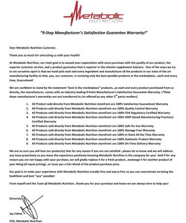 Metabolic Nutrition Protizyme 100% Whey Protein Powder | High Protein Low Carb Low Fat with Digestive Enzymes | 24 Vitamins & Minerals | Vanilla Cake 2lb - Buy Online on GoSupps.com