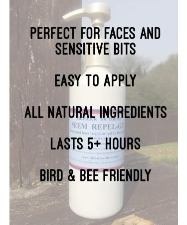 BiteBack Neem Repel Gel 500ml | Horse Fly & Midge Repellent with Lemon Eucalyptus & Neem | Skin-Friendly Insect Protection for Sensitive Areas - Buy Online on GoSupps.com