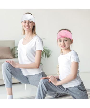 SOKOSEY Spa Headband 40 Pack - Adjustable Terry Cloth Headband for Makeup, Spa, Shower, Sports, Yoga - White, Black, Pink, Gray - Buy Online on GoSupps.com