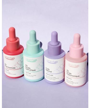  Glam Up Glam Up Paris - Plumping Face Serum - 2% Hyaluronic Acid - Arbutin - Moisturizing - Reduces Dark Spots - K-Beauty - 30 ml - Buy Online on GoSupps.com