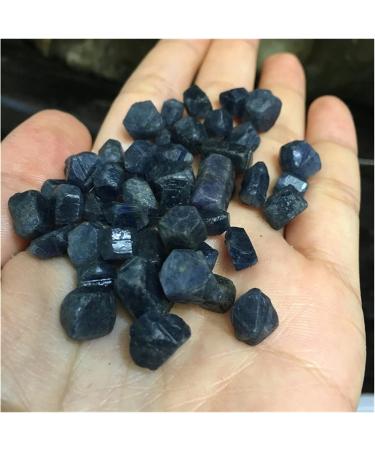 Natural Crystal Rough 50g Natural Stones and Minerals Blue Corundum Reiki Healing Sapphire Rough Gemstone Sample for Manufacture - Buy Online on GoSupps.com