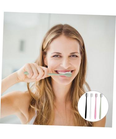 Mobestech Biodegradable Travel Toothbrush Set - 8pcs Physiotherapy Sports Design for Adults & Kids Ideal for Pregnant Women - Buy Online on GoSupps.com