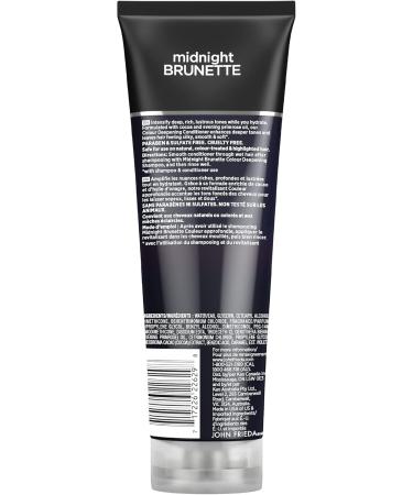 John Frieda Midnight Brunette Colour Deepening Conditioner for Nourished Rich Hair (250 mL) - Buy Online on GoSupps.com