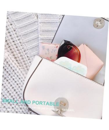 Gatuida 3-Compartment Waterproof Travel Case for Colored Contact Lenses - Portable Eye Lens Storage Box - Light Green 7x4.5x2.5cm - Buy Online on GoSupps.com