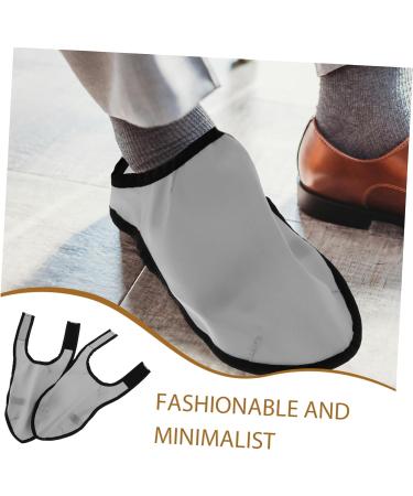 HAPINARY 1 Pair Shatterproof Hair Shoe Covers Accessories for Hairdressing Accessories Shoes Cloth Hair Salon Accessory Barber Shoes Cloak Shoes Cape Hairdressing Shoes Covers Pongee 38.00X12.00X0.60CM - Buy Online on GoSupps.com