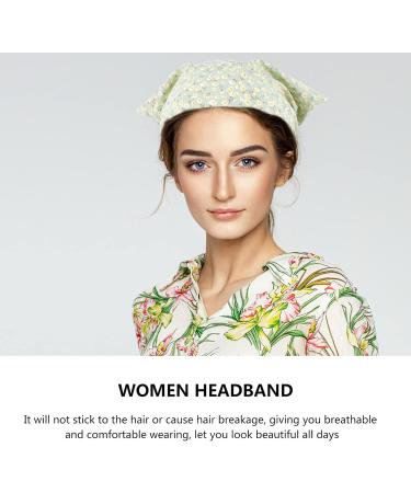 Beavorty 6Pcs Floral Elastic Hair Scarves - Boho Triangle Headband for Women | Ideal for Running Yoga & Beach Mixed Colors - Buy Online on GoSupps.com