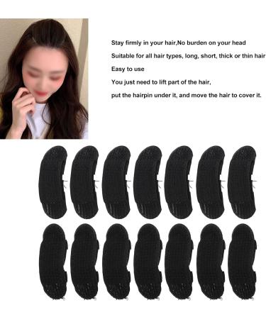 Verdant Touch 7 Pairs Invisible Hair Pads for Women Girls - Black - Buy Online on GoSupps.com