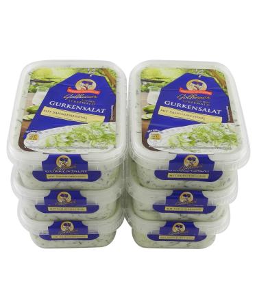 Spreewald cucumber salad in cream dressing set of 6 (6 packs of 200 g each)