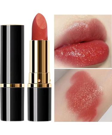  WJnflQN Glitter Lipstick | Glossy Lipstick High Pigmentation and Intense Shine Balm Long-Lasting Moisturizing Waterproof Lipstick for Women Brides Teens Makeup Artists and Wear - Buy Online on GoSupps.com