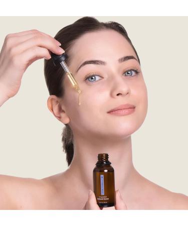 Anti-Aging Super Set: Glycolic Acid Peel Retinoid Serum & Collagen Peptide Moisturizer for Dark Spots Melasma Lines & Wrinkles - 3 Products in 3 Minutes - Buy Online on GoSupps.com
