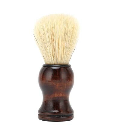 Beard-razor brush anti-slip wood handle shaving brushes beard-razor brush easily portable for shaving cream foam or soap professional hairdressing tools
