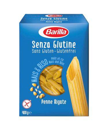 Buy Barilla Gluten-Free Pasta Penne Rigate - Rice & Corn - 400g Pack - International Shipping - Buy Online on GoSupps.com