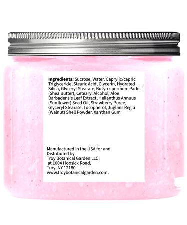 Strawberry Ice Cream Sugar Scrub 10 oz - Natural Exfoliating Formula Refreshing & Fragrant Skin Care Gift - Shop Internationally - Buy Online on GoSupps.com