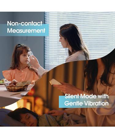 Yuwell Infrared Thermometer for Adults and Kids - Non Contact Baby Thermometer with Instant Read, Fever Alarm, Vibration Alert - Includes Storage Case - Buy Online on GoSupps.com