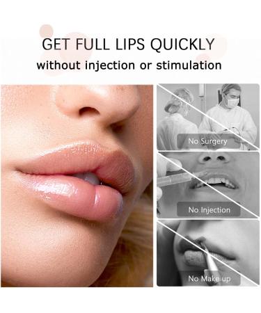 Peach Lip Plumper Set: Clear Lip Oil Gloss for Strong Moisturization, Long-Lasting and Nutritious Makeup - Waterproof Liquid Lipstick (1PC) - Buy Online on GoSupps.com