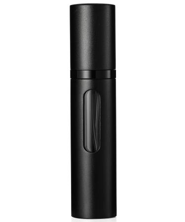 Perfume Atomizer Bottle, SixTmoon Portable Mini Refillable Empty Perfume Spray Sprayer, Leak Proof TSA Approved Cologne Sprayer for Travel Men Women, 8ml Black