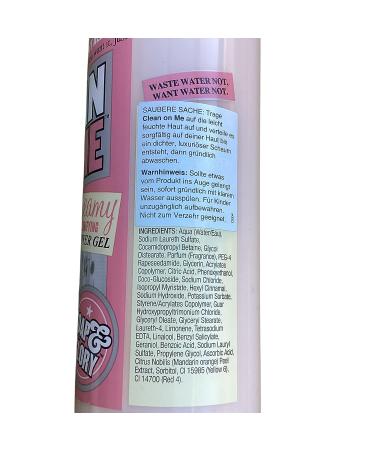 Soap And Glory Clean On Me 500ml Shower Gel - Pack of 1 | Luxurious Body Wash - Buy Online on GoSupps.com