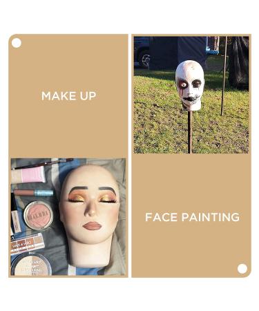 LASHVIEW Lash Mannequin Head - Practice Training for Makeup & Lash Extensions - Easy to Clean - Pink - Buy Online on GoSupps.com