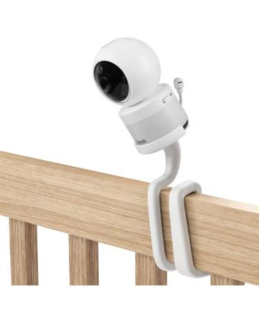Koroao Baby Monitor Mount for VTech VM5463/RM5764HD /RM5864HD/ RM7764HD/BM3800/BM4700/ BM5600/ BM5700 Baby Monitor Versatile Twist Mount Without Tools or Wall Damage Flexible Twist Mount