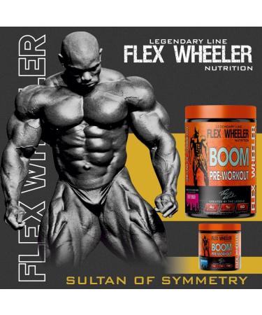 Boom Pre Workout | 225g (30 Serving Blue Raspberry) Blue Raspberry 7.94 Ounce (Pack of 1) - Buy Online on GoSupps.com