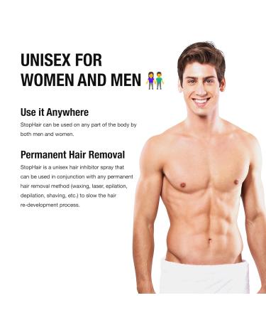 100% Natural Hair Growth Inhibitor | Permanent Hair Removal & Reduction | Face & Body Epilation Solution - 4.3oz - Buy Online on GoSupps.com
