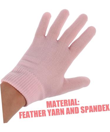 minkissy 1paire Hydratants Gel Pour Soins Des Mains Soins Sans Rin age Confortables Et lastiques Id aux Pour Peau Douce Rose 21.5*11cm - Buy Online on GoSupps.com