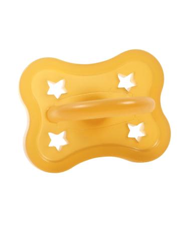 Sweetie Star Shape Rubber Pacifier 6-12 Months Medium Size | Natural Rubber with Rounded Nipple | 1 Count - Buy Online on GoSupps.com