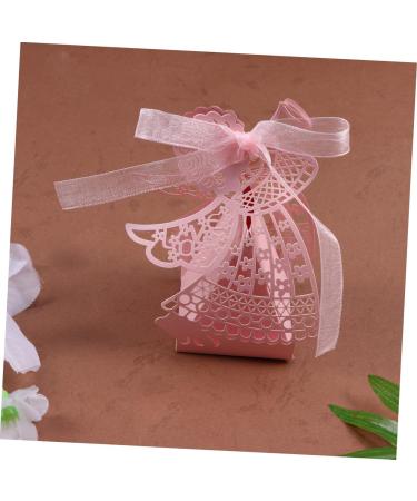 SHINEOFI 50pcs Pink Gift Boxes Wedding Candy Box 1 count (Pack of 1) Pink - Buy Online on GoSupps.com