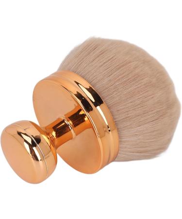 Makeup Brush Compact Electroplated Handle Mushroom Head Skin-Friendly Home Foundation Brush for Dressing Table - Buy Online on GoSupps.com