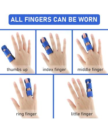 4PCS Ouzhou Trigger Finger Splint for Stenosing Tenosynovitis - Pain Relief & Finger Straightening Support - Buy Online on GoSupps.com