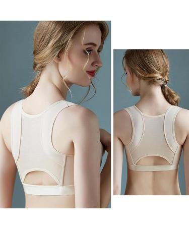 Summer Invisible Posture Corrector Adult Girls Back Support Spine Brace Straighten Correction Belts Anti-Hunchback for Health Care L Beige - Buy Online on GoSupps.com