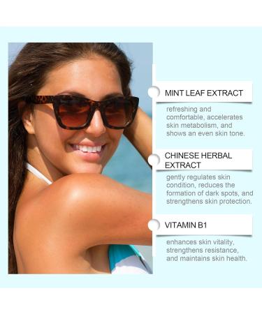  G n rique Body Tanning Drops Nourishing Tanning Drops Long-Lasting Hydrating Mild Natural Beauty Lotion for Home Beach Travel Outdoor Vacation Sunless Tan 60 ml - Buy Online on GoSupps.com