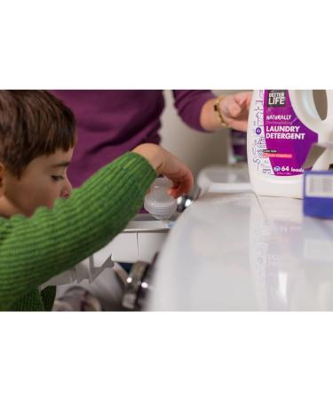 Better Life Natural Laundry Detergent - Lavender Grapefruit, 64 Loads, 64 Fl Oz - Buy Online on GoSupps.com