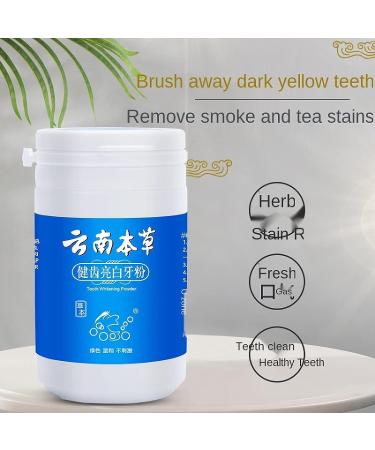 Yunnan Herbal Tooth Washing Powder 50g - Remove Tobacco & Teeth Stains, Brighten & Protect Teeth - Buy Online on GoSupps.com